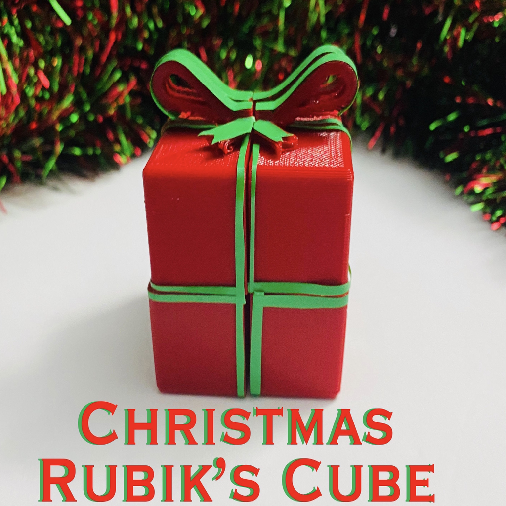 Christmas Rubik’s Cube 2x2 Present