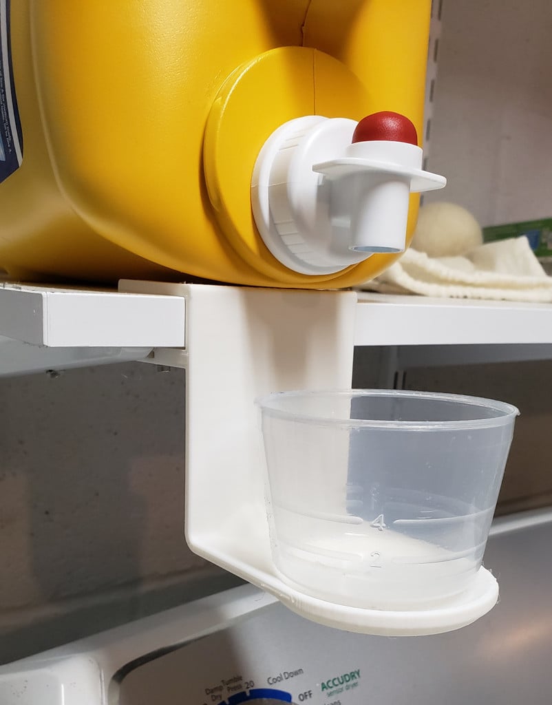 Laundry Detergent Cup Holder