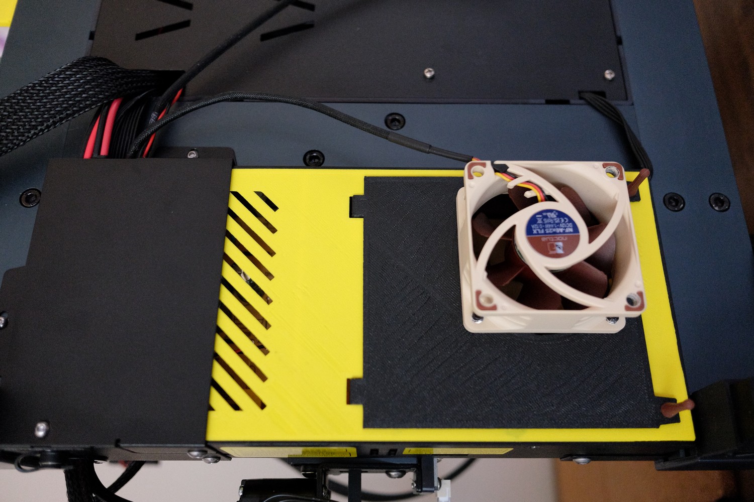 Neptune PSU cover modular fan size 40mm 60mm 80mm 90mm 120mm - Neptune 3/4 Pro