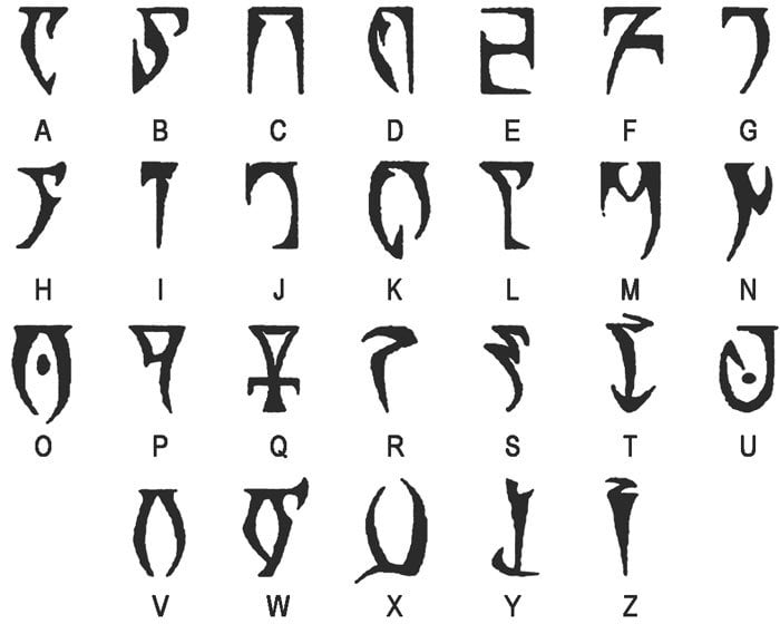 Skyrim Daedric Letters