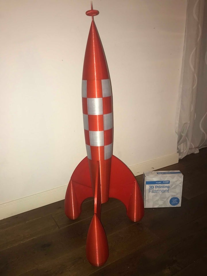 Tintin Rocket 1,05 meter