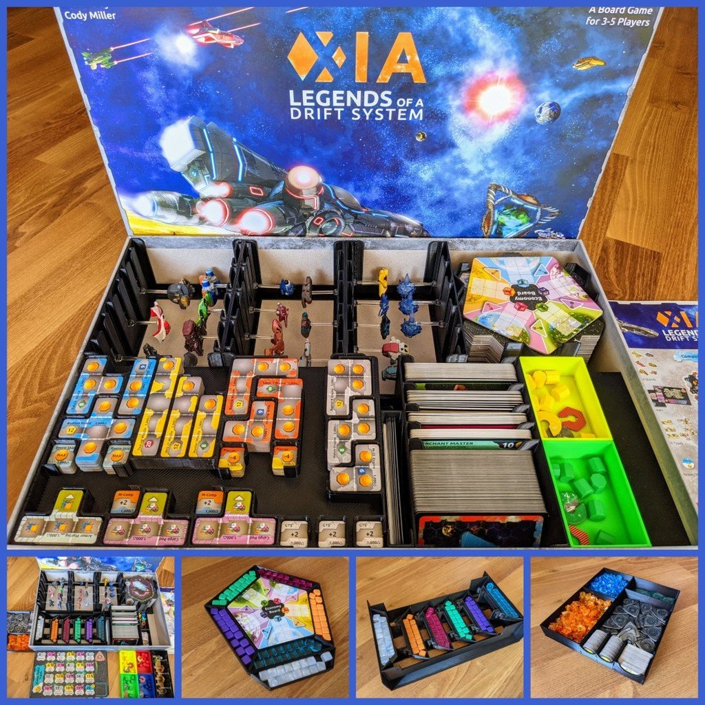 Xia - Legends of a Drift System (+ Expansions) - Organizer