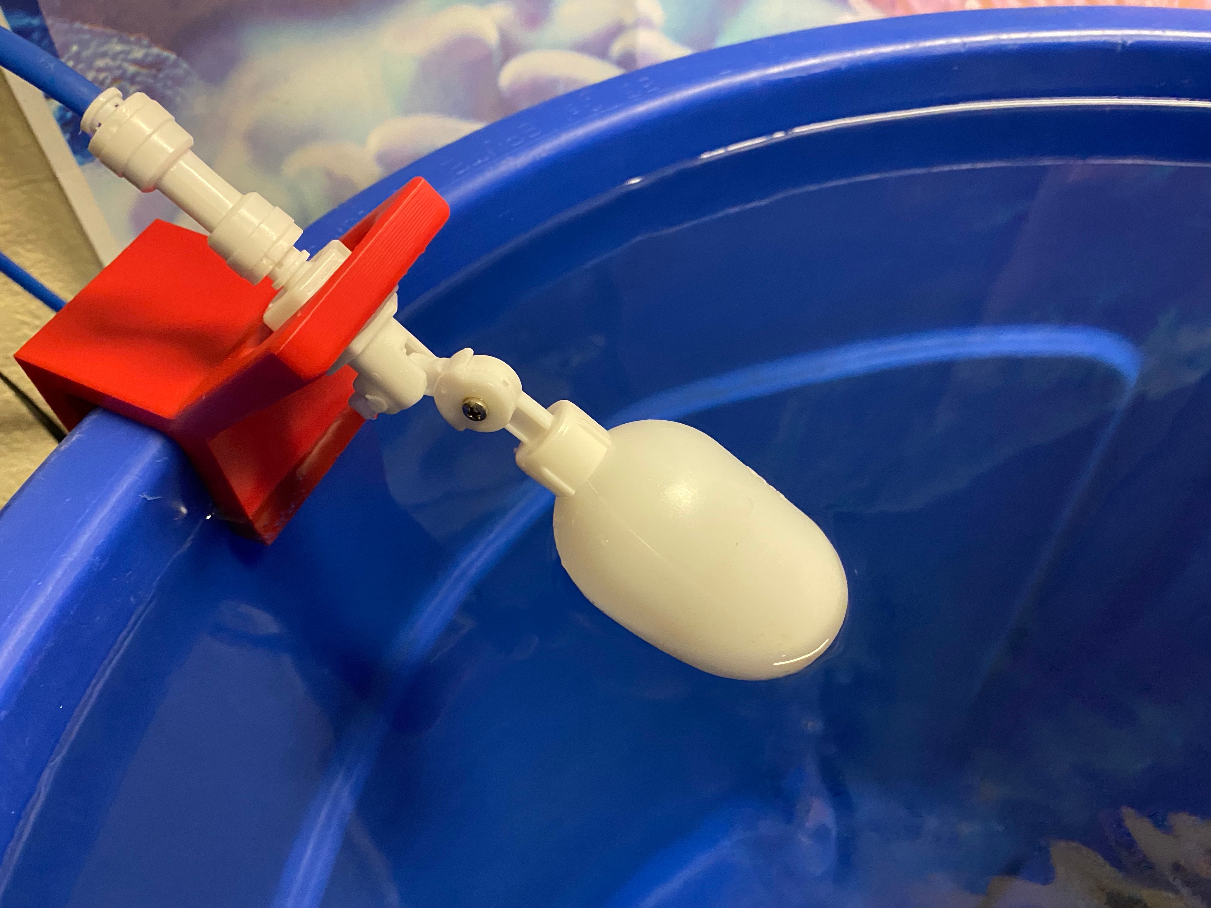 Water Stop for Saltwater Mixing