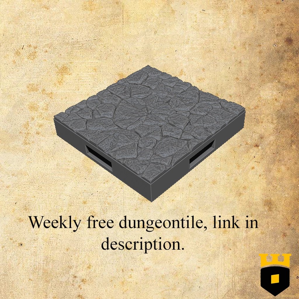 Ancient Tomb standard tile by - 3Dlayeredscenery