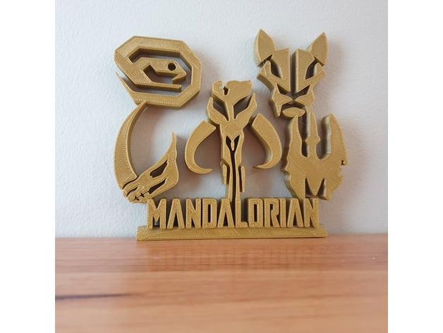 Mandalorian Ornament