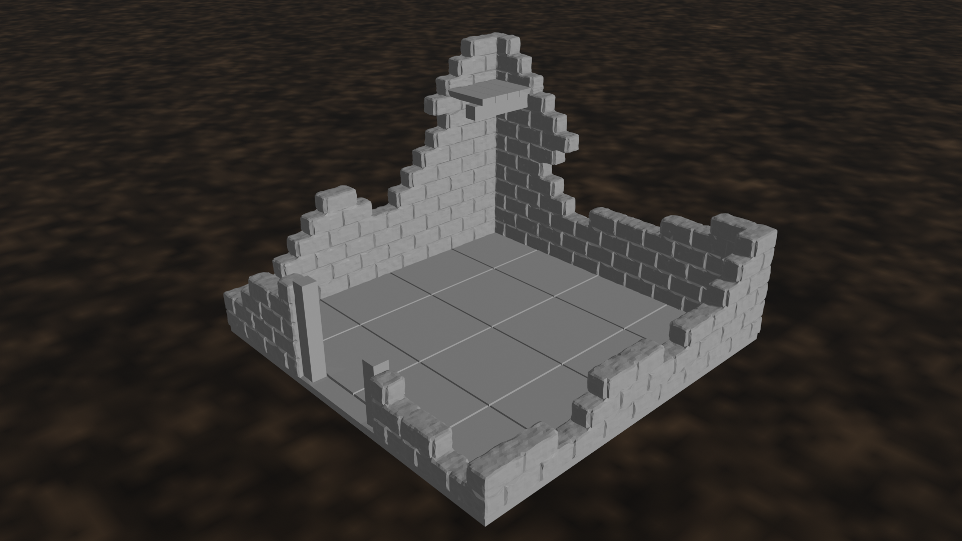 Ruined Tower Mini Set