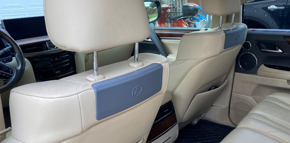 Lexus LX 570 Rear Monitor Removal Trim Kit / Cover-- BETA!
