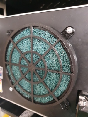 Fan Cover with dust filter 92mm