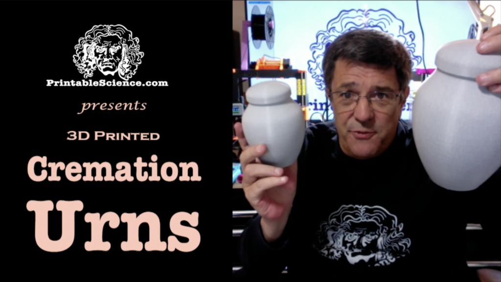 3D Printed Cremation Urns