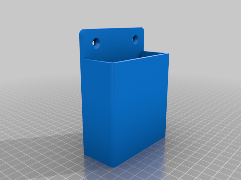Wall mounted tool box