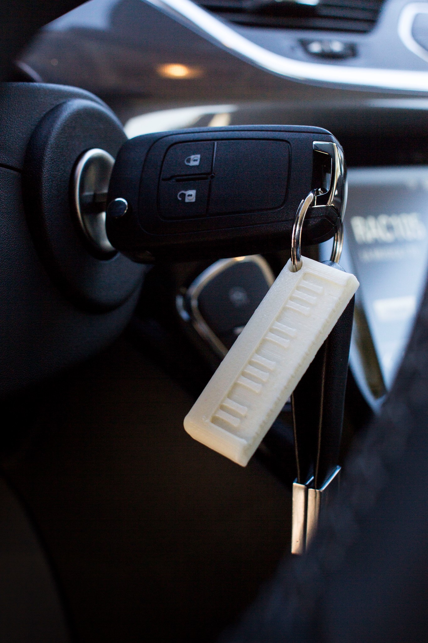 Keyboard Piano Keychain