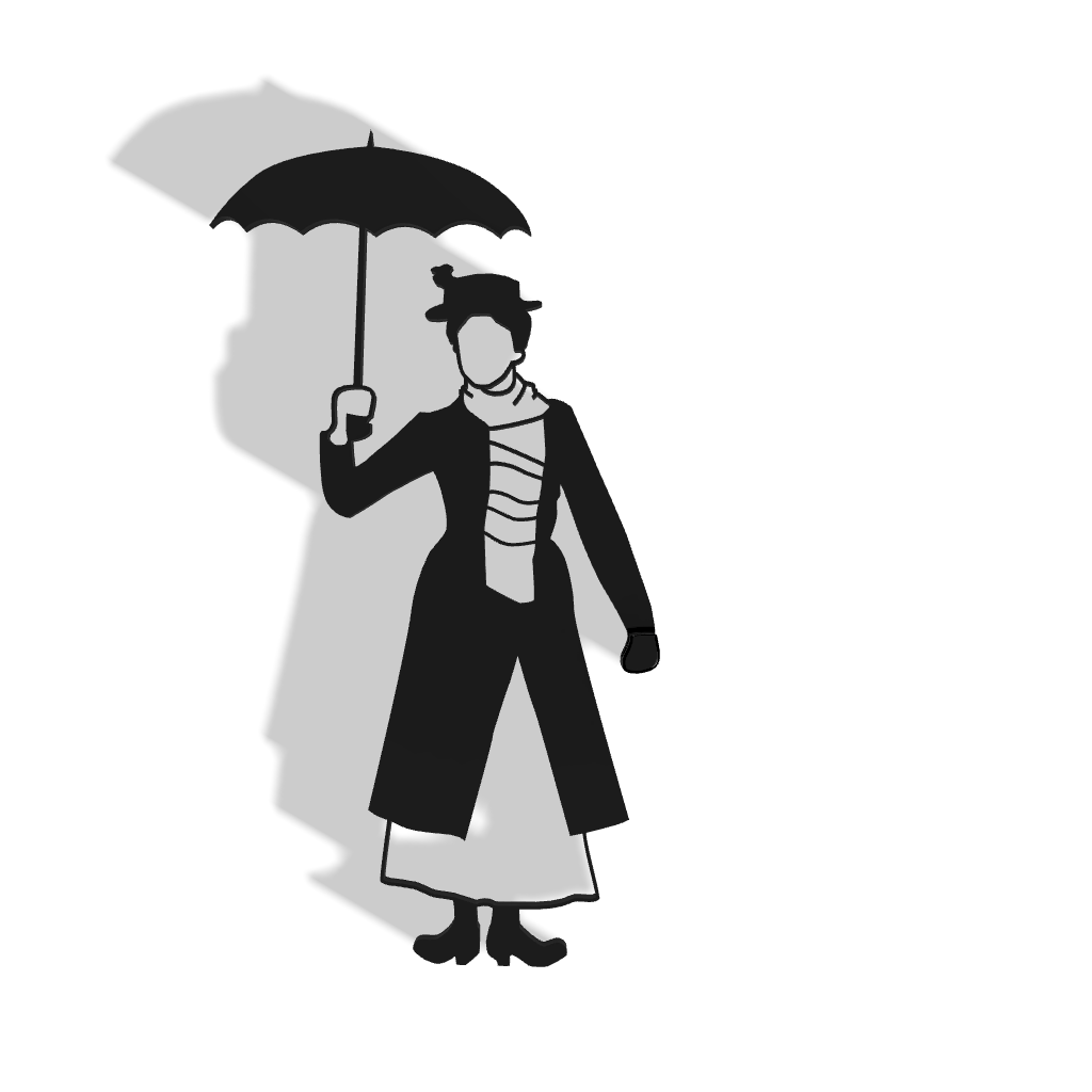 Mary Poppins Key Holder