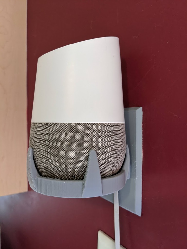 "All-Seeing Eye" Google Home Wall Outlet Mount