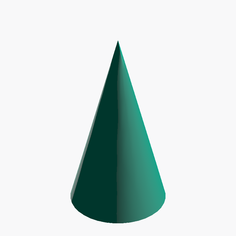 Parametric Cone Generator (STEP, Customizable, CNC & 3D Printing)