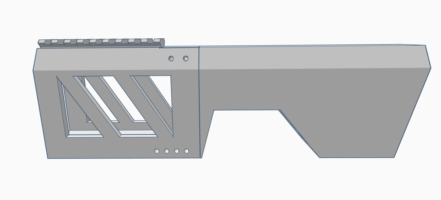 Airsoft pistol conversion "Simply Ugly"