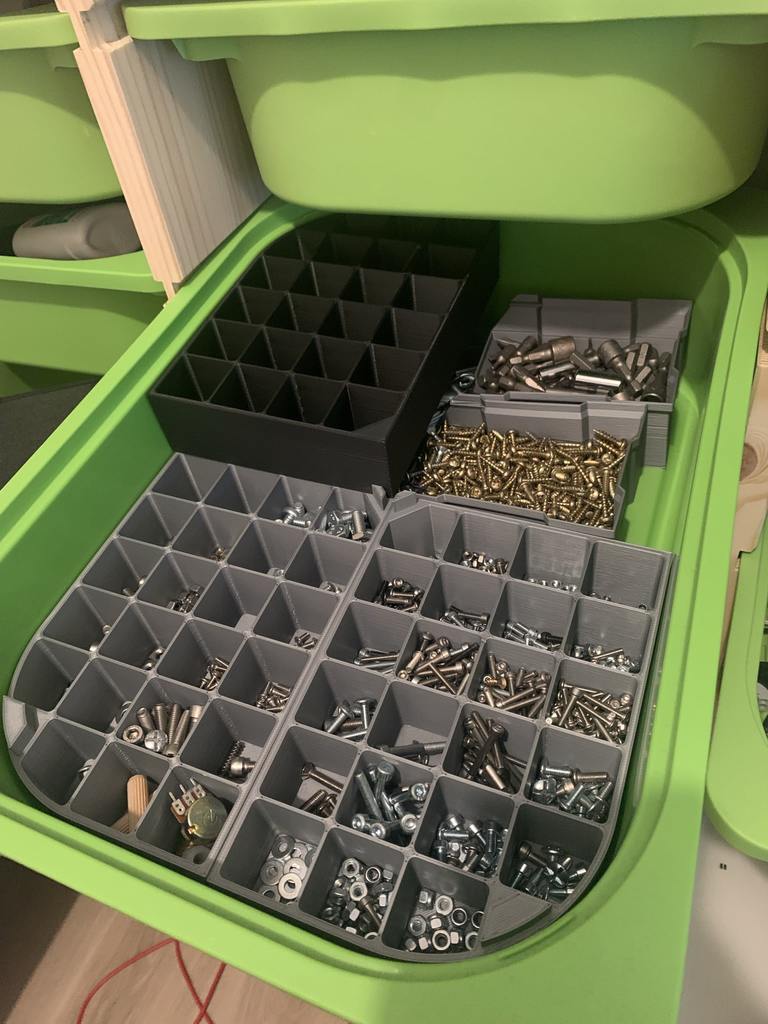 Ikea Trofast Drawer Parts organizer
