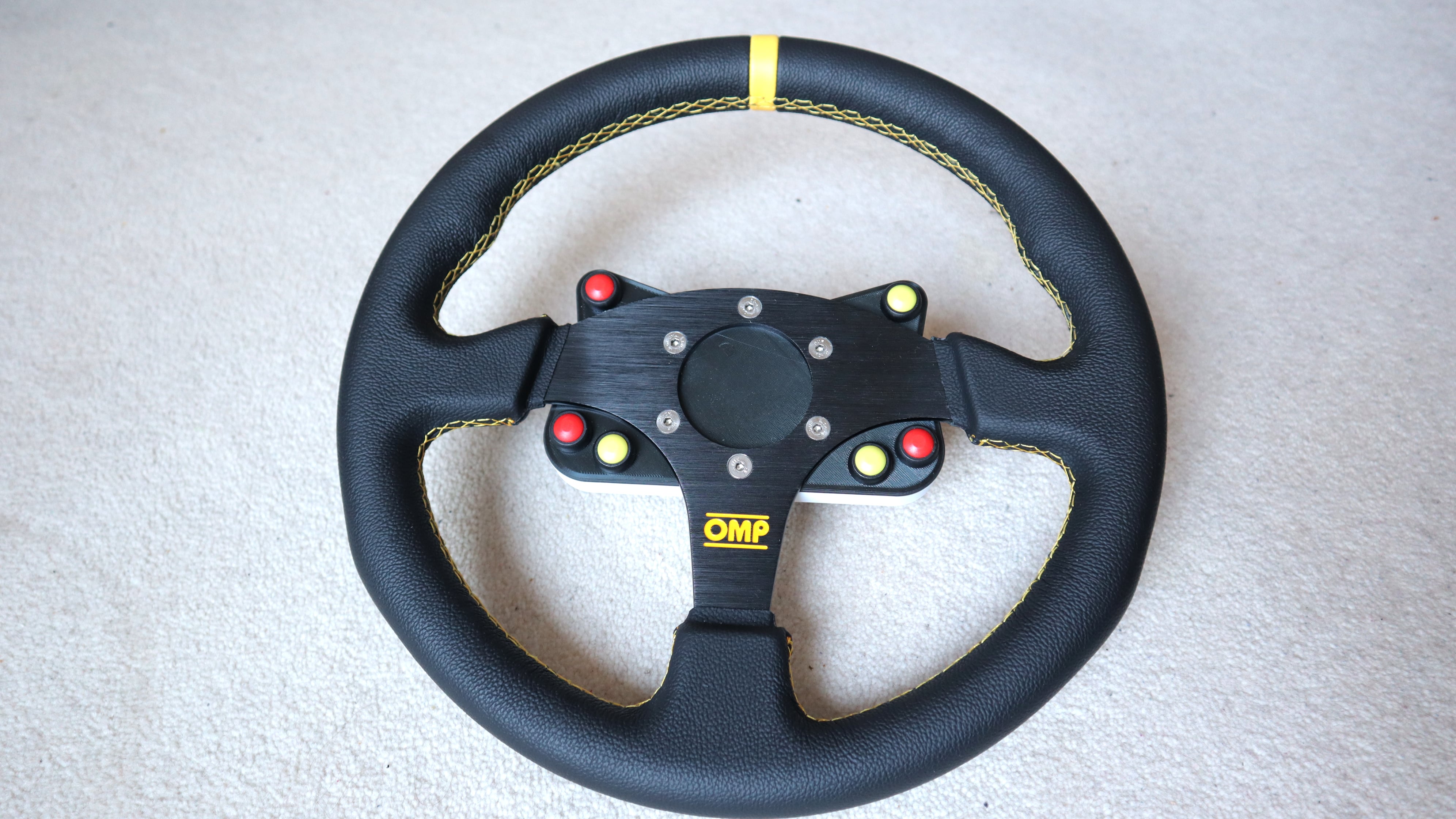 Custom Steering wheel mod for Thrustmaster (OMP)