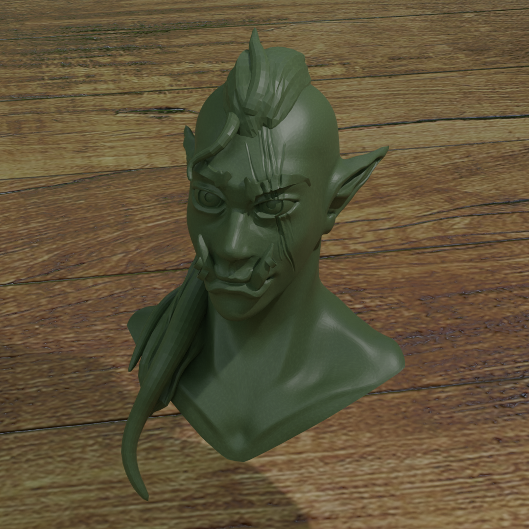Orc Bust