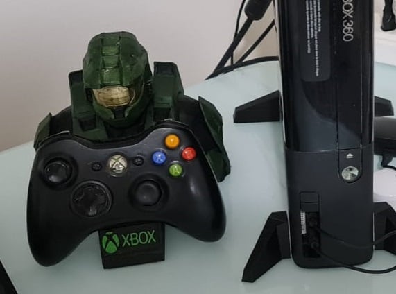 Suporte Controle Xbox 360 Tema Halo