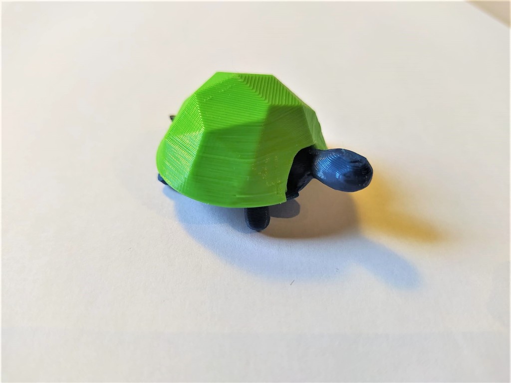 Squishy Turtle Keychain