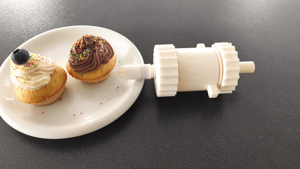 Cake Syringe Cupcake Decorating Icing Piping Gun 