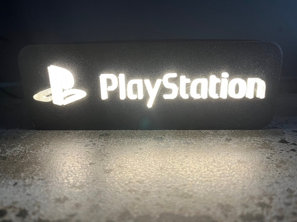 Playstation Logo Lamp