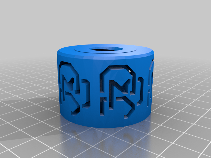 Soporte Bobina Creality Ender 3 v2 con cojinetes impresos en 3D