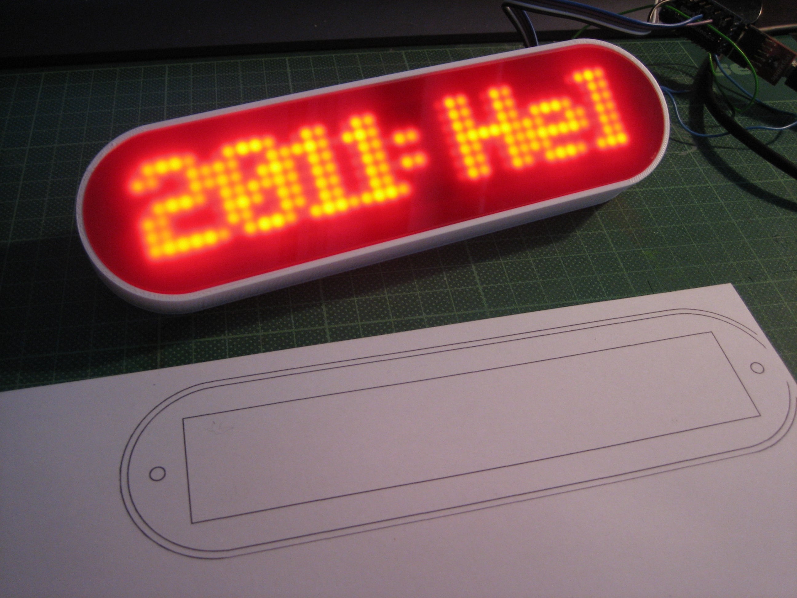 Scrolling text with max7219 & parola for arduino