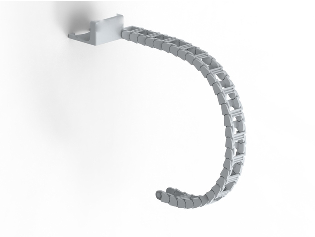 Cable management Creality Ender 3 - Version Chaine à maillon Clipsable 