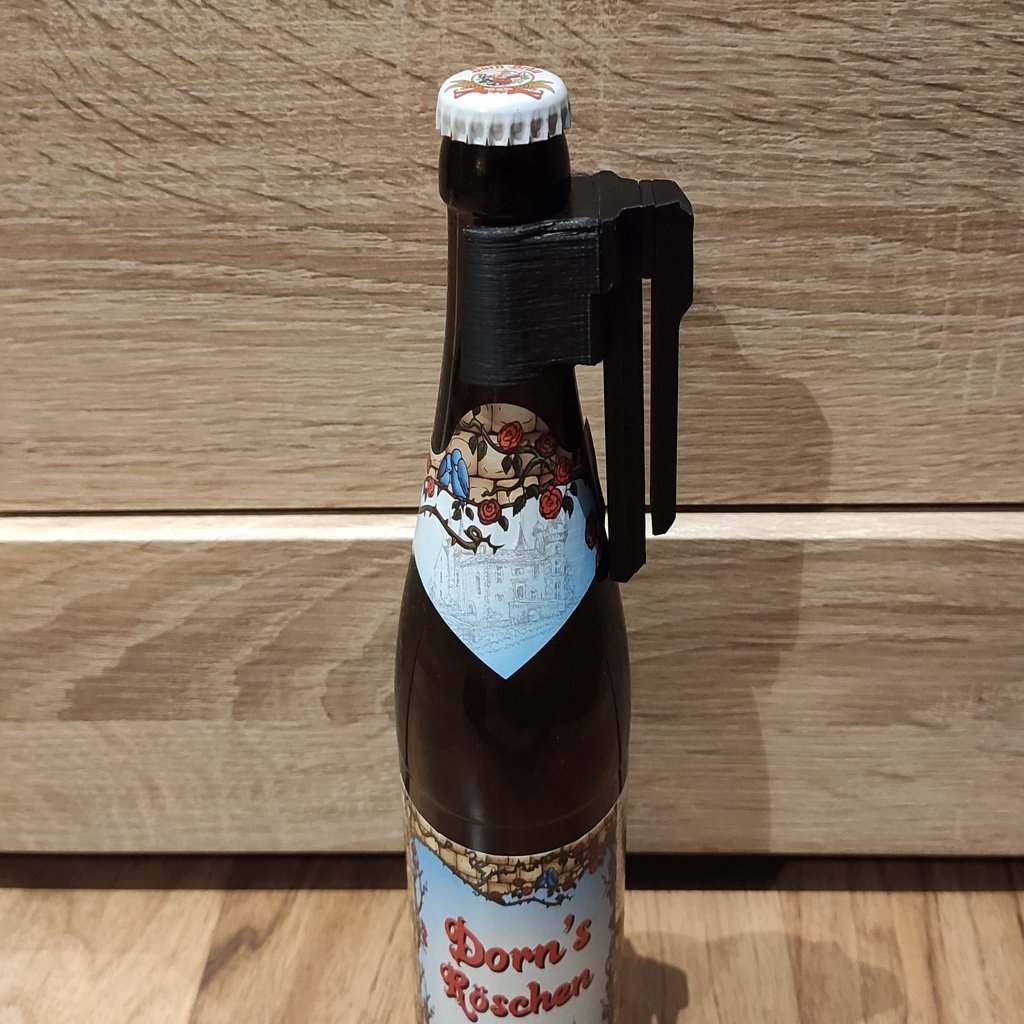 beer bottle belt clip - secure
