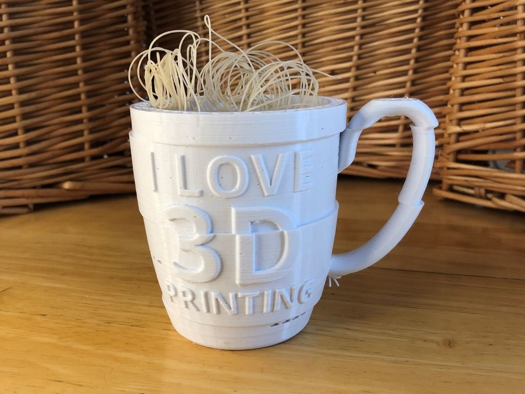 "I Love 3D Printing" Gag Gift Mug
