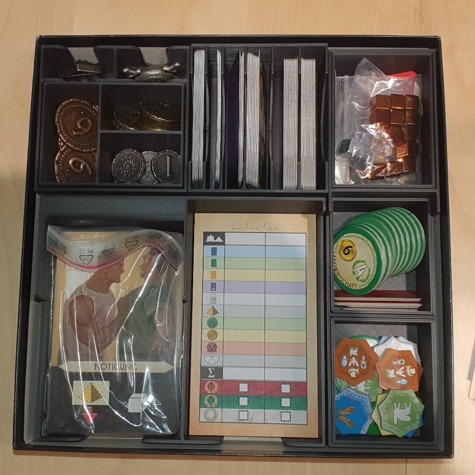 7 Wonders Duel Organizer - All Expansions - updated to include Agora and Pantheon