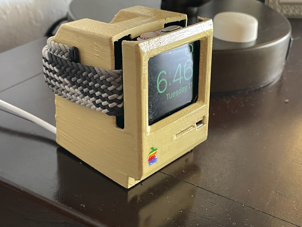 Apple Watch Ultra -- Vintage Mac Charger