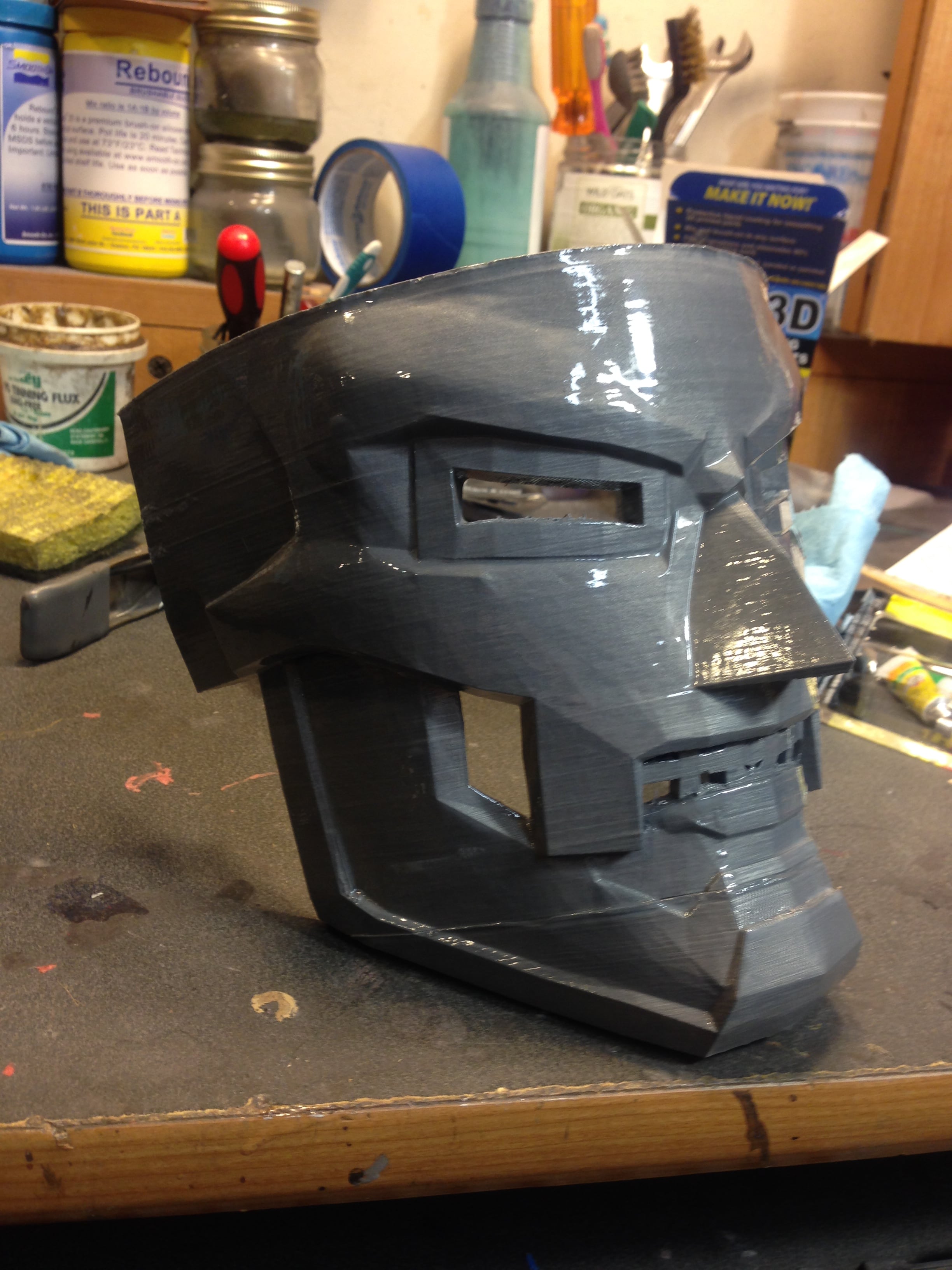 Dr Doom Mask Smoothed