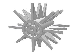 Weeder rotor model for SRI