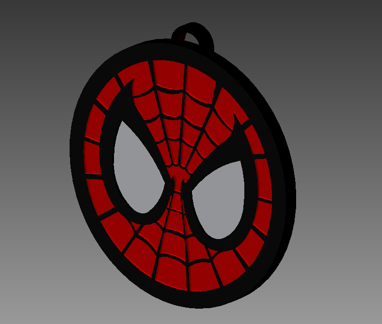 Spiderman Keychain