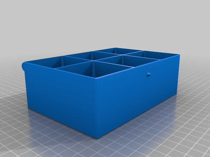 Divided Tackle / Storage Box with Lid