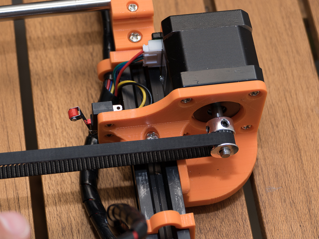 TRONXY X3 Y Stepper Motor Support (with no 2020 extrusion)