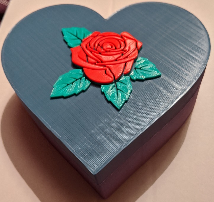 Heart Shaped Jewellery Box