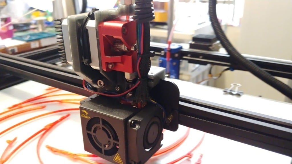 Ender 5 Plus Direct Dual Gear Extruder