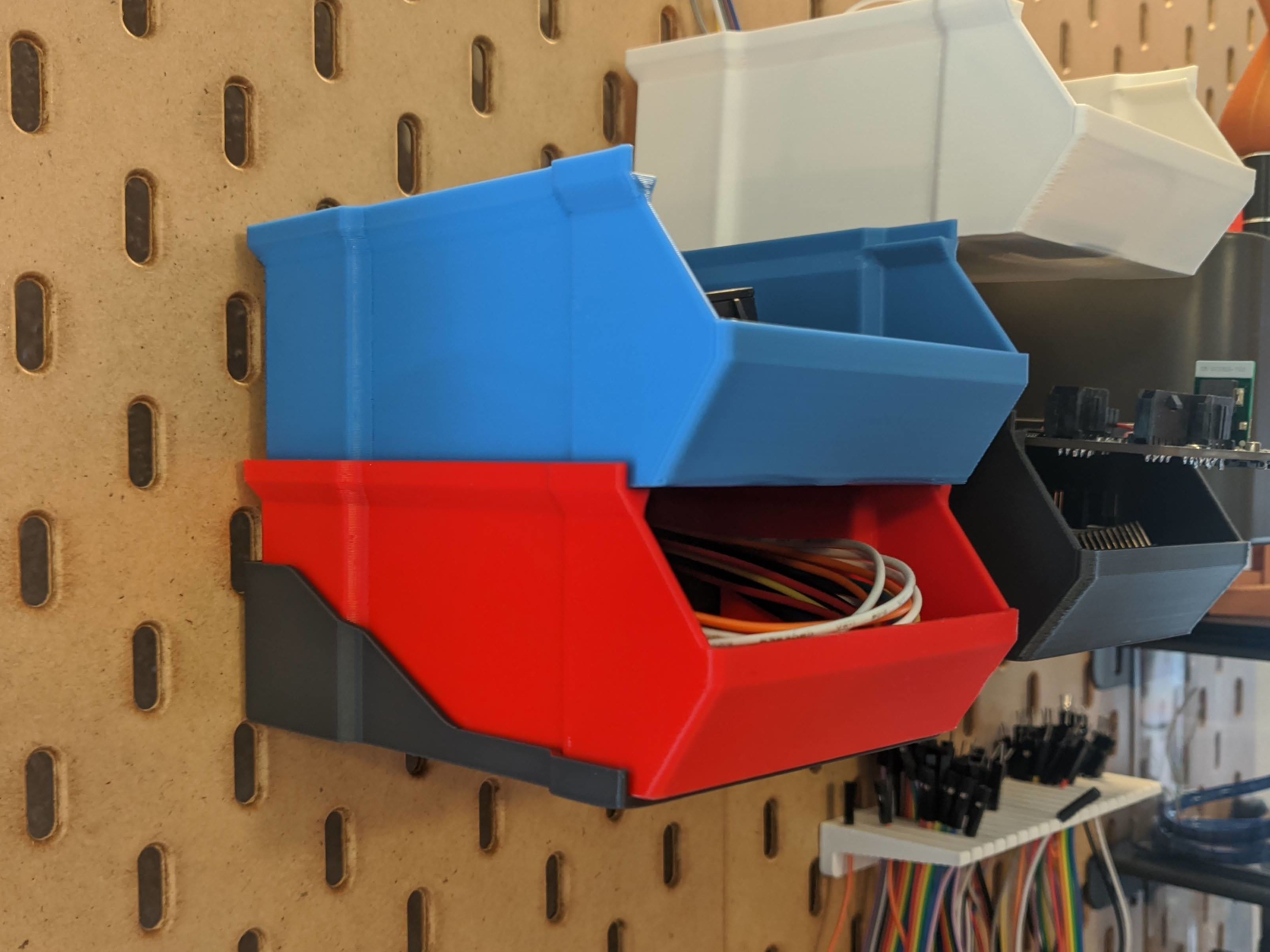IKEA Skadis Shelf for Stackable Box