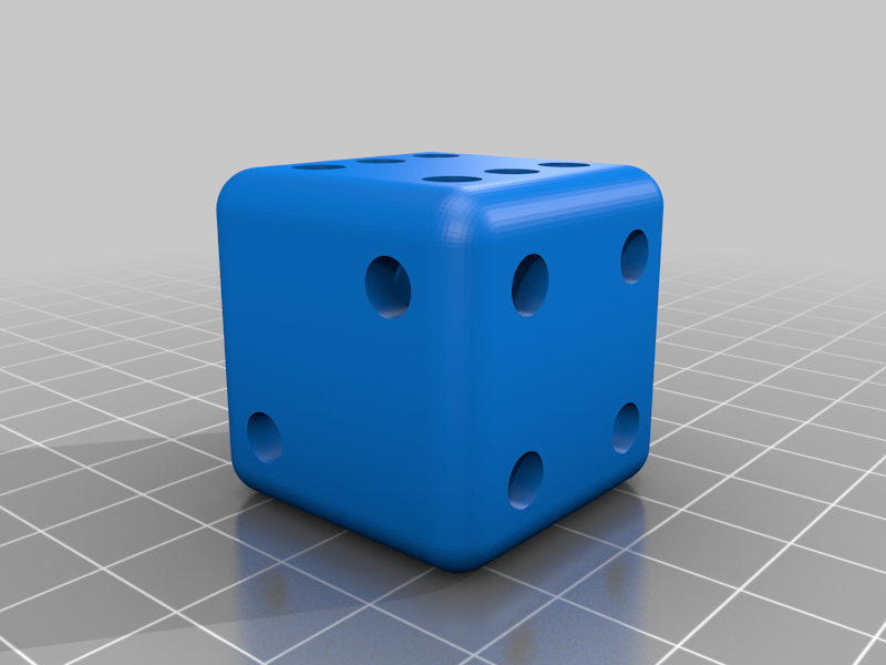 Hollow Dice Calibration Cube