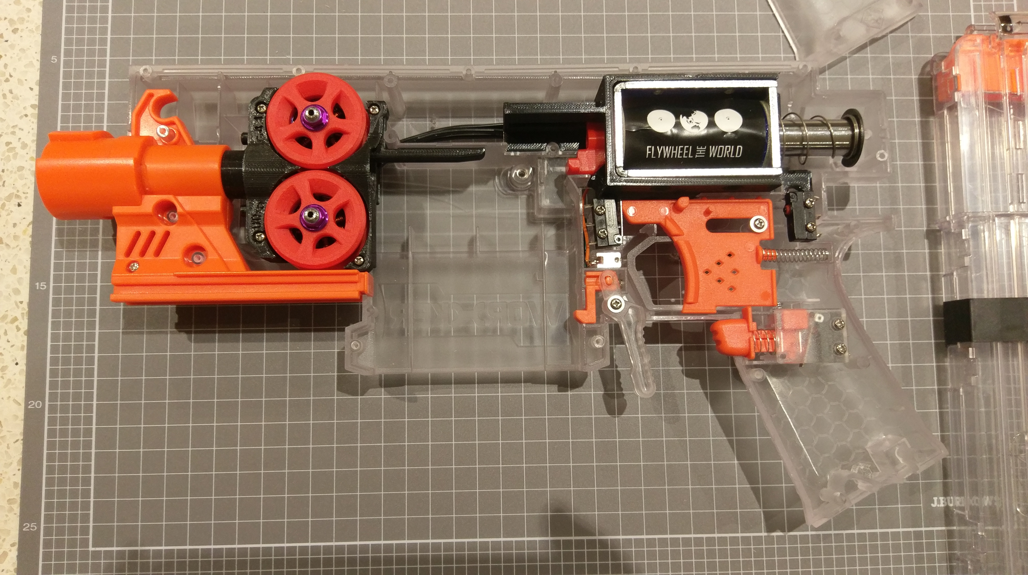 Solenoid Cage for Worker Swordfish