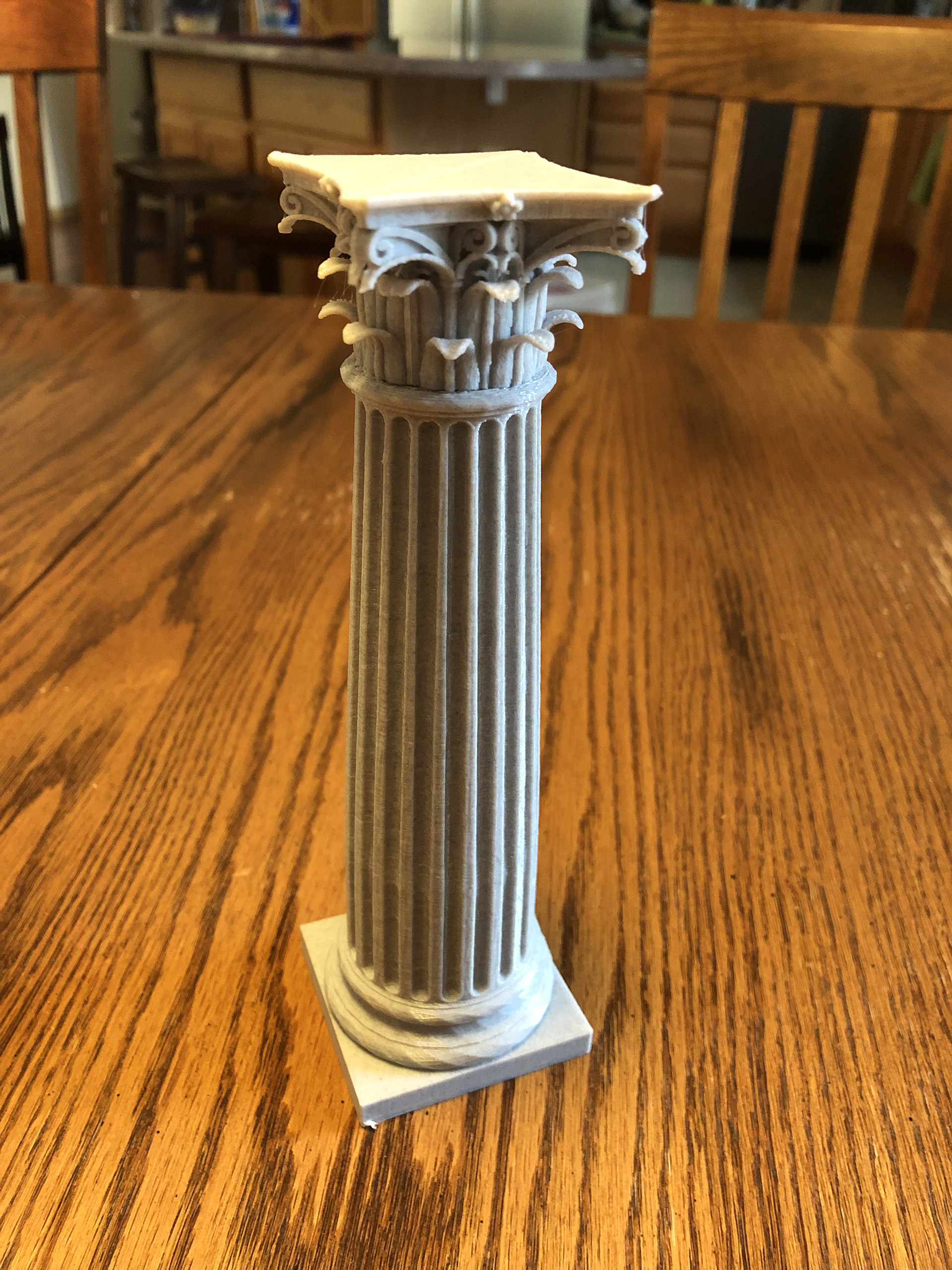 Screw Top Corinthian Column