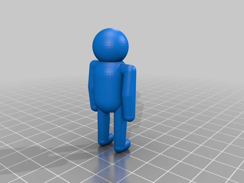 A Guy I Created In OpenSCAD