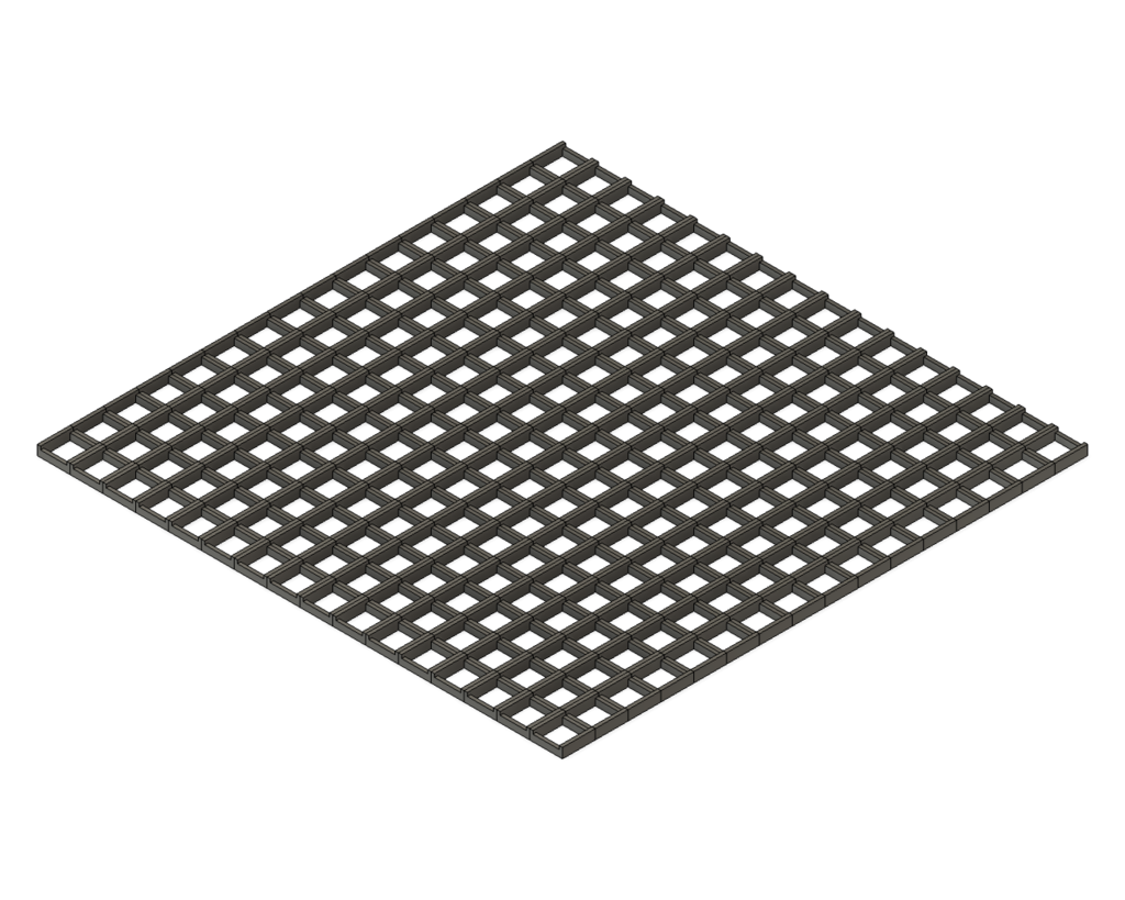 LED grid (parametric)