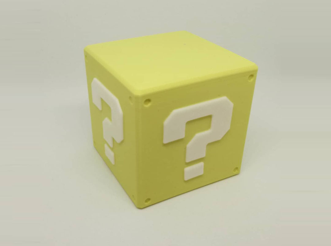 Question Box Mario Lamp