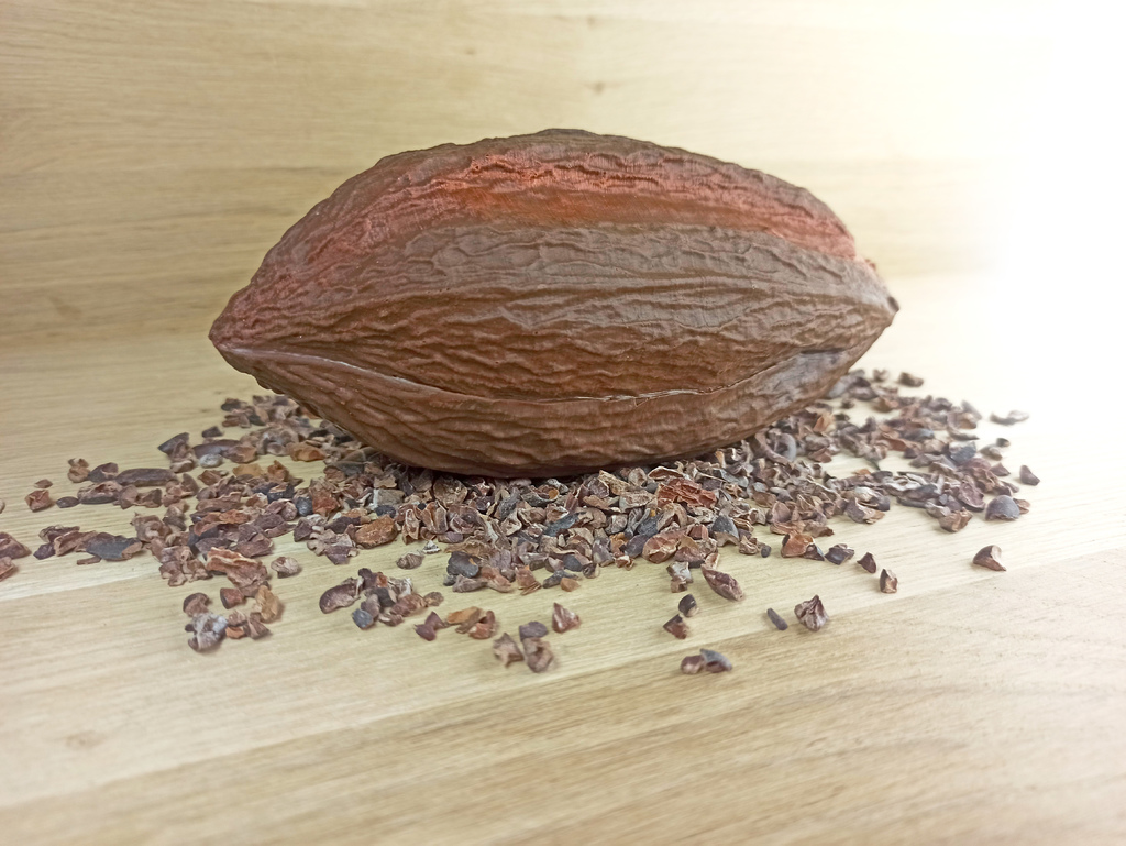 Cocoa pod silicone mold