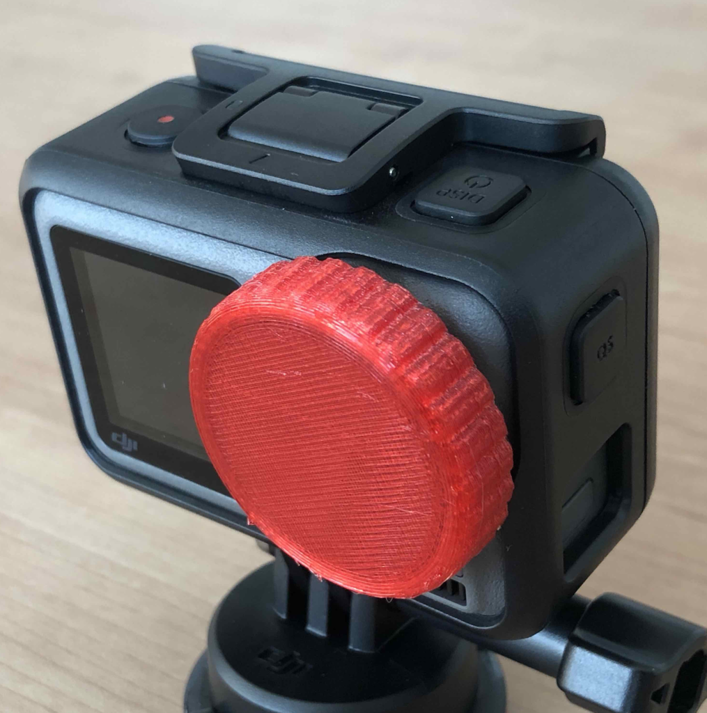 DJI Osmo Action Lens Cover (geared, fits perfect!)