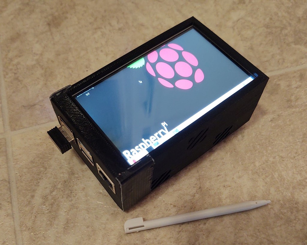 Raspberry Pi4 PiSugar 4in LCD Case